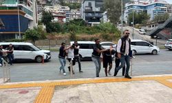 Alanya'daki döviz bürosu soygununda 3 şüpheli adliyeye sevk edildi
