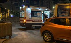 Alkolün etkisiyle scooterdan düşen kadın hastaneye kaldırıldı
