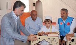 Amasya'da 9 Yaşındaki Otizmli Asilhan, Kur'an-ı Kerim'i Öğrendi