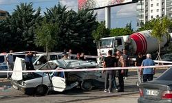Ankara'da feci trafik kazası: 1 kişi yaşamını yitirdi, 2 yaralı