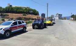 Antalya'da safari araçlarına jandarma denetimi