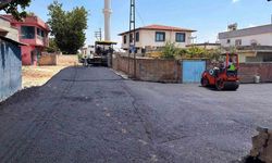 Araban'da sıcak asfalt serimi devam ediyor