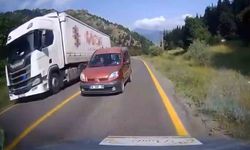 Artvin'de Hatalı Sollama Anları Kameraya Yansıdı