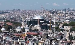 Ayasofya'da Cumhuriyet Tarihinin En Kapsamlı Restorasyonu Devam Ediyor- Video
