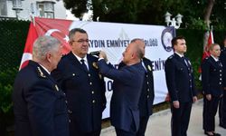 Aydın Emniyeti'nde Rütbe Terfi Töreni Yapıldı