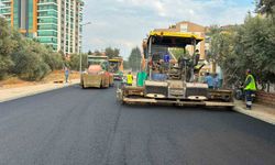 Aydın'da yol yapım çalışmaları hız kesmeden devam ediyor