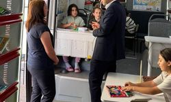 Aydıntepe'de Mobil Kütüphane Çocuklarla Buluştu