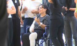 Baba ve oğlu son yolculuğuna uğurlandı: Anne tekerlekli sandalyeyle katıldı
