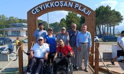 Bafra'da görme engelliler piknikte buluştu
