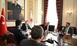 Bakan Gürlek, Nevşehir heyetini bakanlıkta ağırladı