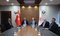 Bakan Işıkhan, İçişleri Bakanı Çiftçi ile Çalışma Toplantısı Yaptı