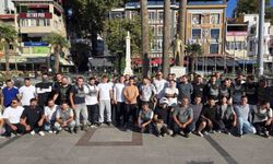 Bandırma'da kuryeye yönelik saldırı protesto edildi