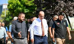 Başkan Geçit, Çavuşoğlu Mahallesi'ndeki yol yapım çalışmalarını denetledi