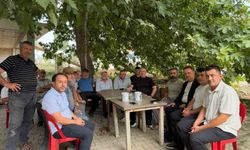 Başkan Yıldırım, köylerde vatandaşlarla bir araya geldi
