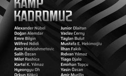 Beşiktaş, Hradec Kralove maçı için kamp kadrosunu açıkladı