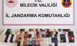 Bilecik'te 300 bin liralık kaçak parfüm operasyonu