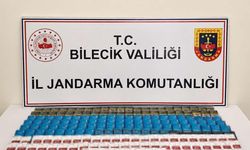 Bilecik'te düzenlenen operasyonla kaçak sigara yakalandı
