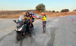 Bilecik'te motosiklet sürücülerine trafik eğitimi