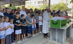 Böcek ilacından etkilenen Yusuf Talha, son yolculuğuna uğurlandı
