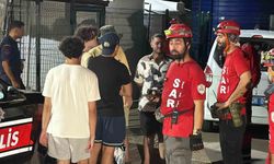 Bodrum'da kaybolan 5 arkadaş, ekiplerin müdahalesiyle kurtarıldı