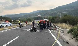 Bolu D-100'de feci kaza: 1 ölü, 2 yaralı