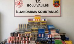 Bolu'da kaçakçılığa büyük darbe: 1.15 milyon liralık ürün ele geçirildi