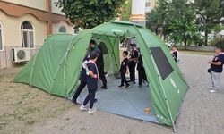 Boyabat'ta İzcilere Çadır Eğitimi Verildi