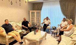 Bünyamin Bozgeyik, Ali Babat'a geçmiş olsun ziyaretinde bulundu