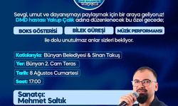 Bünyan'da DMD Hastası Çocuk İçin Dayanışma Etkinliği
