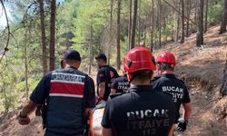Burdur'da kayalıklardan düşen vatandaşın kurtarılması için ekipler seferber oldu
