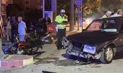 Burdur'da otomobil ve motosiklet çarpıştı: 1 kişi yaralandı