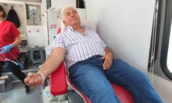Burhaniye'de Sıcaklar Kan Bağışını Düşürüyor