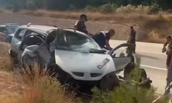 Bursa'da kontrolden çıkan araç takla attı, çift hayatını kaybetti