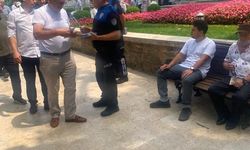 Bursa'da polis, vatandaşları güvenlik konularında bilgilendirdi