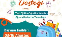 Bursa'dan öğrencilere kırtasiye yardımı