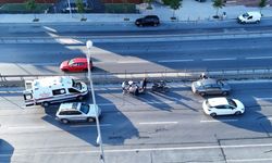 Büyükçekmece E-5'te kaza, trafik felç oldu
