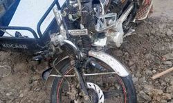 Çamardı'da yağış nedeniyle motosiklet kazası