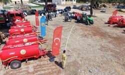 Çanakkale Ayvacık'ta Orman Köylerine Yangın Tankeri Temin Edildi