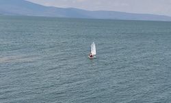 Çıldır Gölü'nde Yelken Rüzgarı Esti