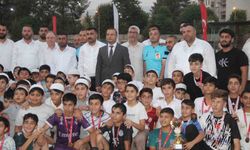 Cizre'de yaz Kur'an kursları futbol turnuvası finalinde zafer