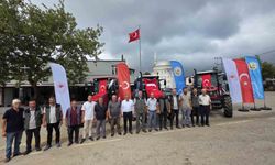 Dedeoba Kırsalında ORKÖY Desteği ile 3 Traktör Sahiplerine Teslim Edildi