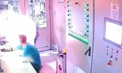 Demir çelik fabrikasında patlama anı güvenlik kamerasında görüntülendi