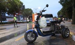 Denizli'de motosiklet kazası: Sürücü otobüsün altında can verdi