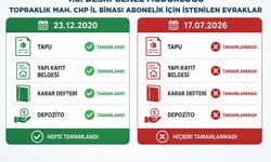 DESKİ'den CHP'nin abonelik iddialarına tepki: 'Belgeler eksik olduğu için işlem yapılmadı'