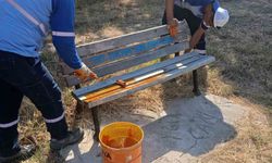 Didim'de park alanlarında kapsamlı bakım çalışmaları