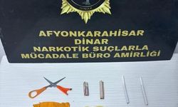 Dinar'da uyuşturucu operasyonu: İki kişi tutuklandı