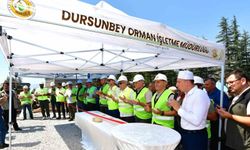 Dursunbey Orman İşletmeleri için yeni hizmet binası inşaatına başlandı