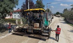Düzce'de asfalt çalışmaları hız kazandı