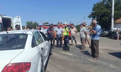 Edirne'de otomobil kazası: 3 kişi yaralandı