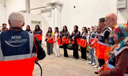 Elazığ'da AFAD gönüllüleri için arama kurtarma eğitimi devam ediyor